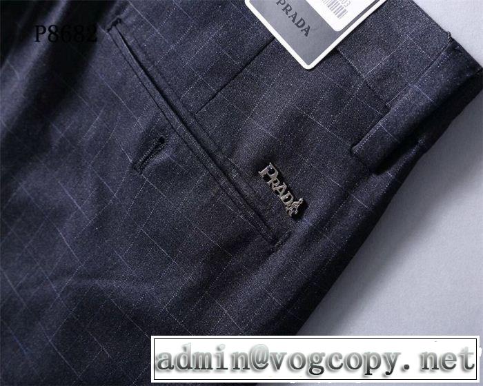 チノパン 目を引く春夏トップス  2色可選 プラダ PRADA 2019春夏も引き続きトレンド