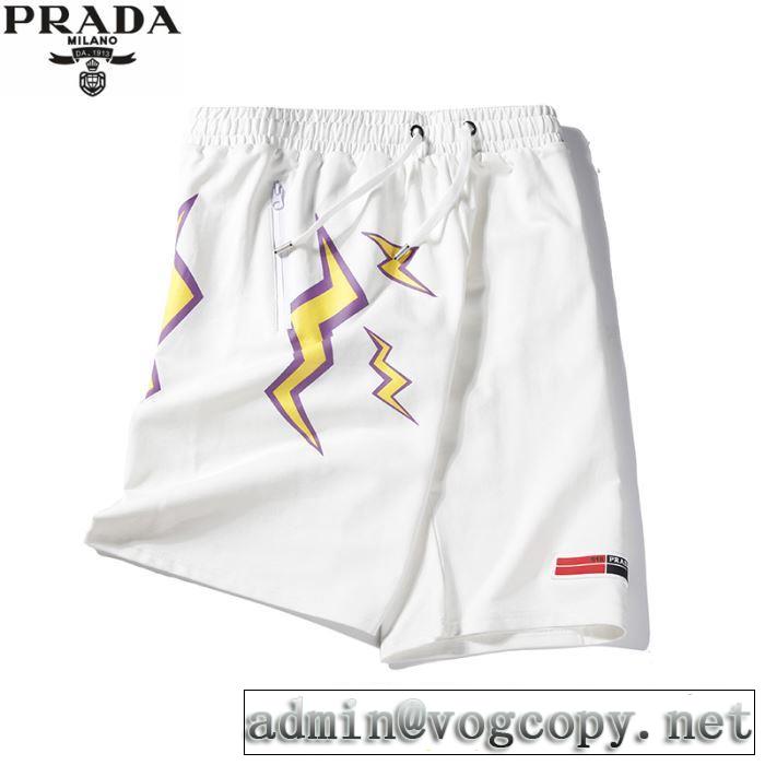 PRADA 2019年春夏シーズンの人気 スエットパンツ プラダ 2色可選 トレンドアイテムとして継続