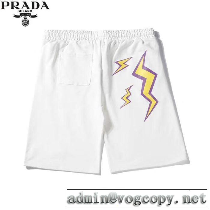 PRADA 2019年春夏シーズンの人気 スエットパンツ プラダ 2色可選 トレンドアイテムとして継続