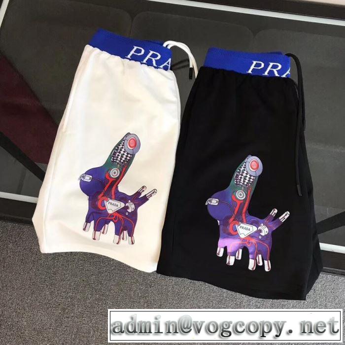 プラダ PRADA  ぜひ今年のトレンドをチェックスエットパンツ  2色可選 グッと大人っぽい印象に
