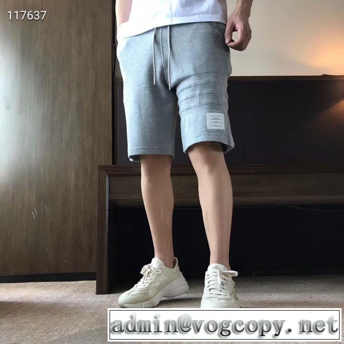 トムブラウン2019春夏は人気定番 THOM BROWNE  スエットパンツ 今季は特に注目ファション4色可選