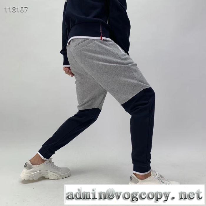 2色可選 2019春夏人気トレンドアイテム トムブラウン THOM BROWNE スエットパンツ