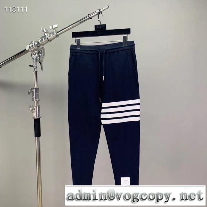 知的な夏のスタイル トムブラウン THOM BROWNE スエットパンツ2019SS  4色可選 ぜひ今年のトレンドをチェック