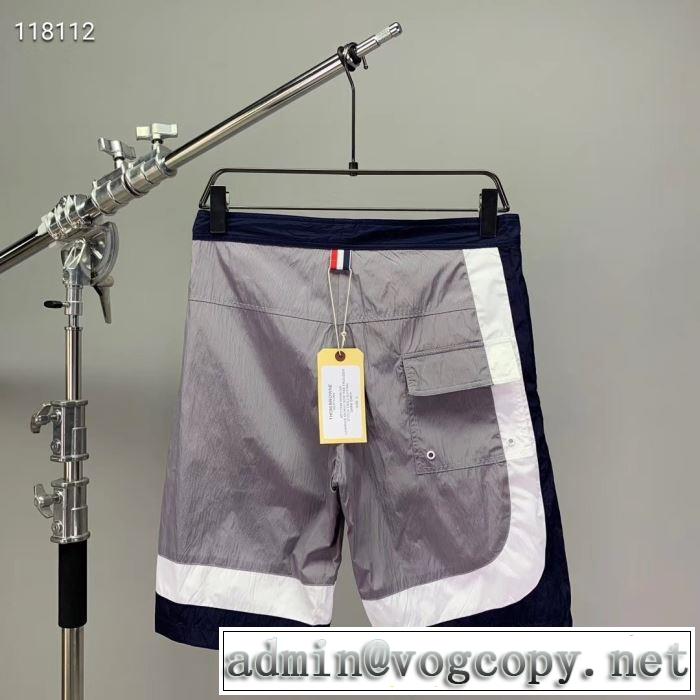 2019SS トムブラウン注目度が高まり最新コレクション THOM BROWNE スエットパンツ  2色可選 今風の着こなし新品