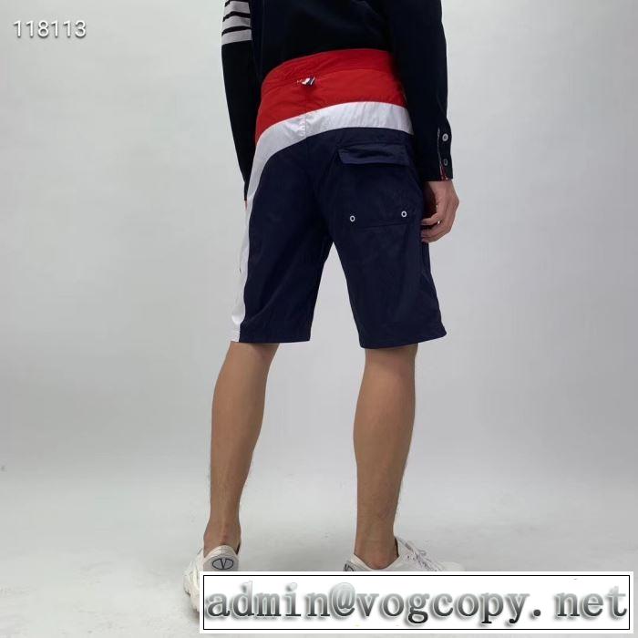 2019SS トムブラウン注目度が高まり最新コレクション THOM BROWNE スエットパンツ  2色可選 今風の着こなし新品
