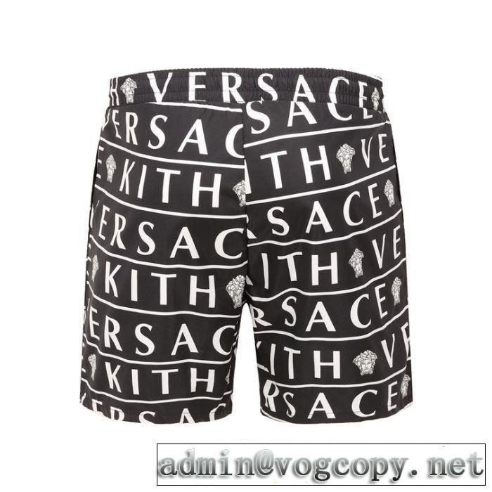 デニムパンツ ヴェルサーチVERSACE 2色可選  さわやか夏スタイル新品 2019春夏人気トレンドアイテム