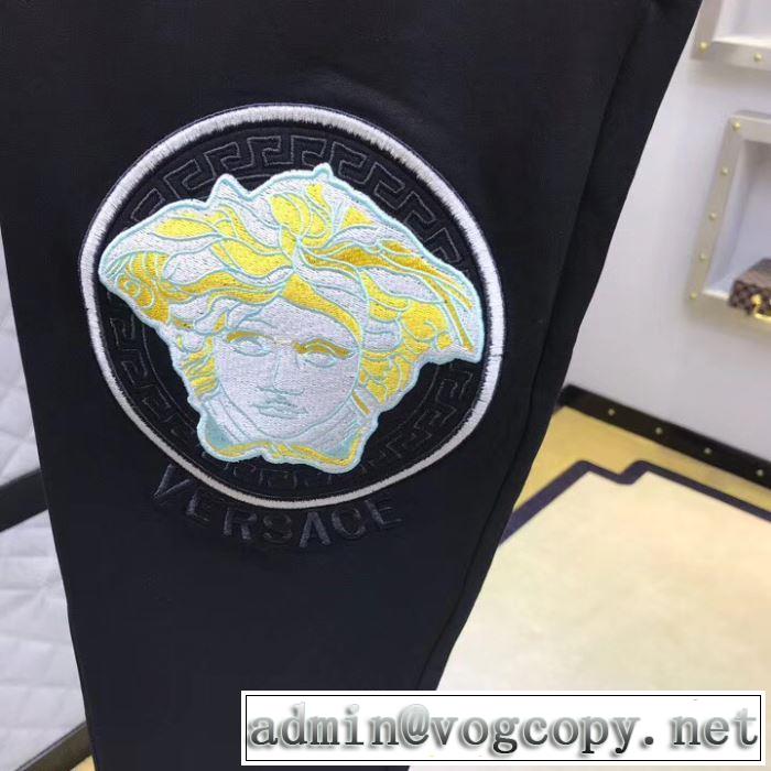 注目度が高まり最新コレクション ヴェルサーチVERSACE スエットパンツ 2019春夏は人気定番