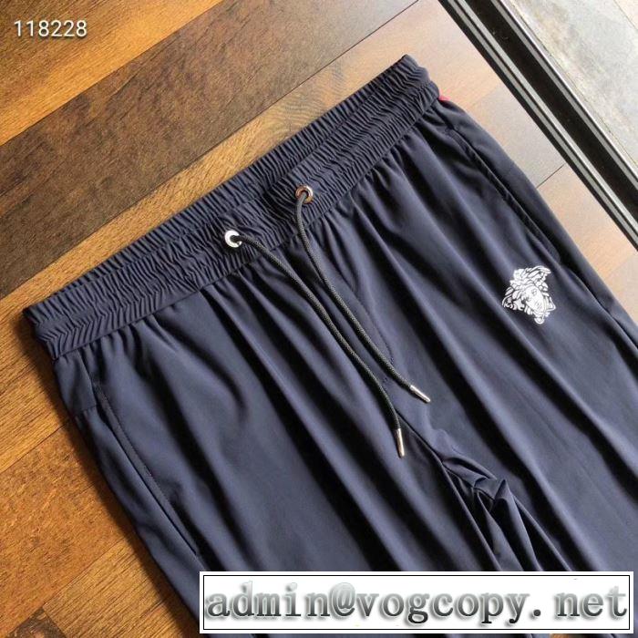 2019春夏は人気定番 VERSACE スエットパンツ 夏おすすめ人気ブランドアイテム ヴェルサーチ