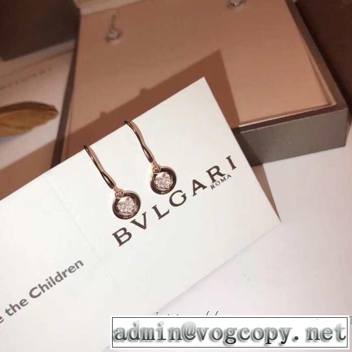 ブルガリ BVLGARI オシャレ上級者に ピアス おしゃれ上級者に挑戦  2色可選 2019春夏人気トレンドアイテム