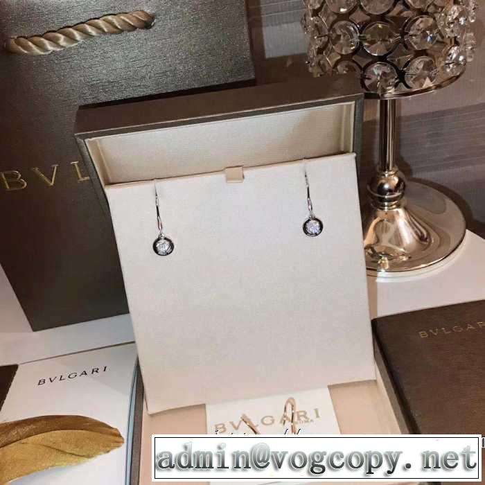 ブルガリ BVLGARI オシャレ上級者に ピアス おしゃれ上級者に挑戦  2色可選 2019春夏人気トレンドアイテム