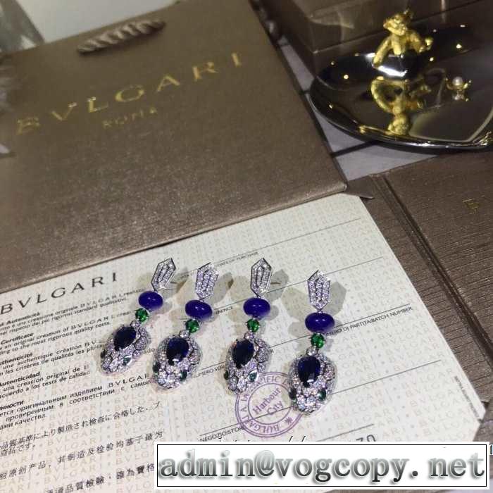 ピアス ぐっと鮮度がアップ ブルガリ クラシカルな雰囲気 BVLGARI 2019年春夏シーズンの人気