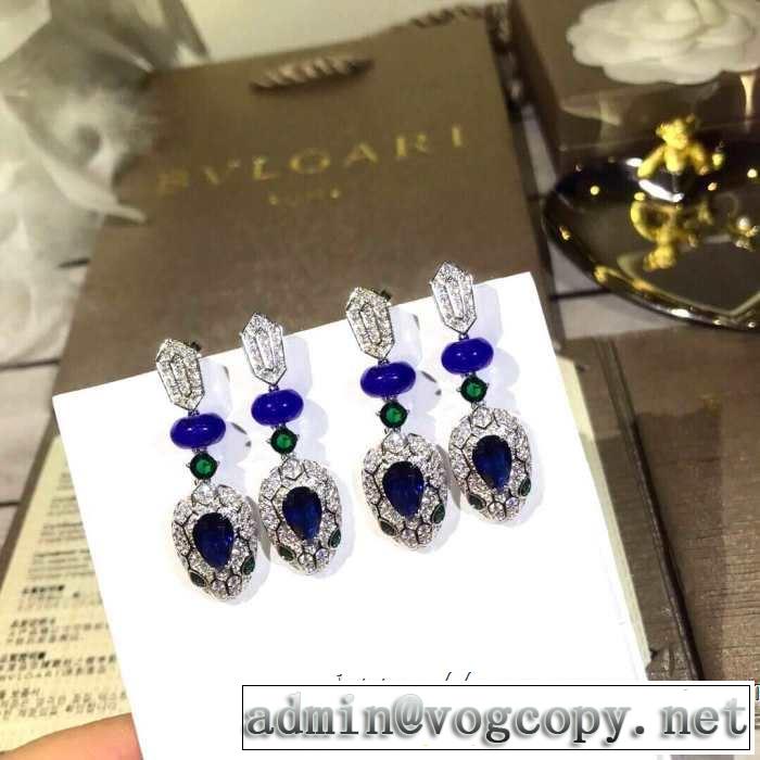 ピアス ぐっと鮮度がアップ ブルガリ クラシカルな雰囲気 BVLGARI 2019年春夏シーズンの人気