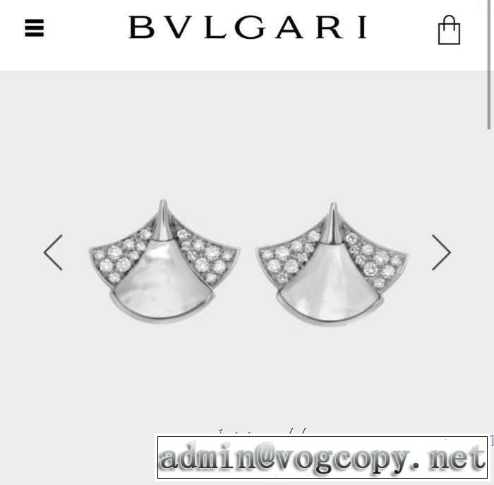 ブルガリ BVLGARIぜひ今年のトレンドをチェック  ピアス 2019年春夏流行ファッション 2色可選 ちょっと大人の印象