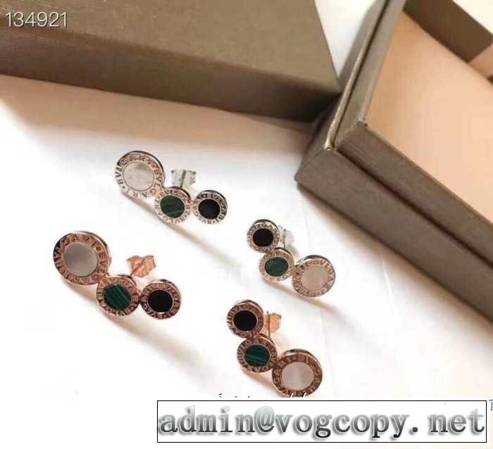 2色可選 夏ファッションのおすすめ ブルガリ BVLGARI 2019年夏の一押しファッションアイテム ピアス  2色可選