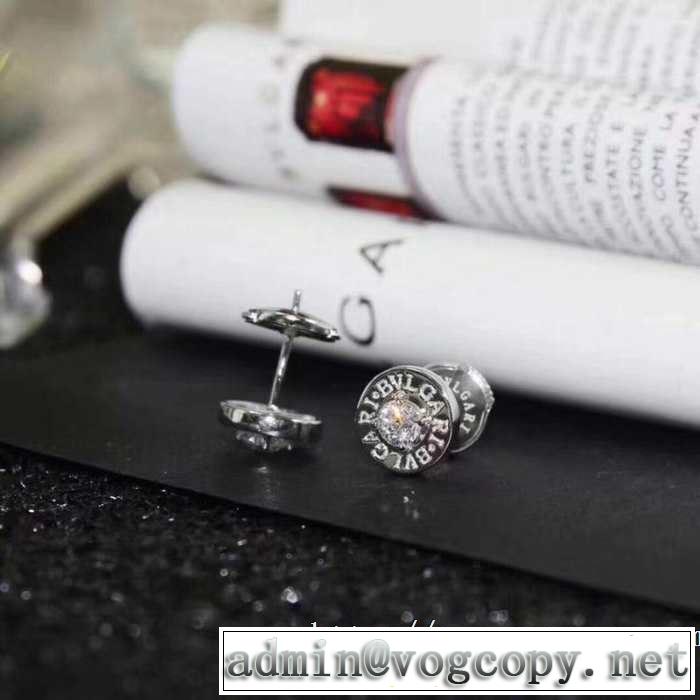 目を引く春夏トップス  2色可選  ブルガリ 春夏！大人カジュアル BVLGARI ピアス 【2019年】夏のファッション