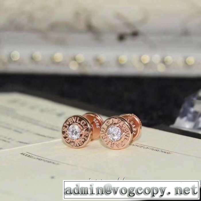 目を引く春夏トップス  2色可選  ブルガリ 春夏！大人カジュアル BVLGARI ピアス 【2019年】夏のファッション