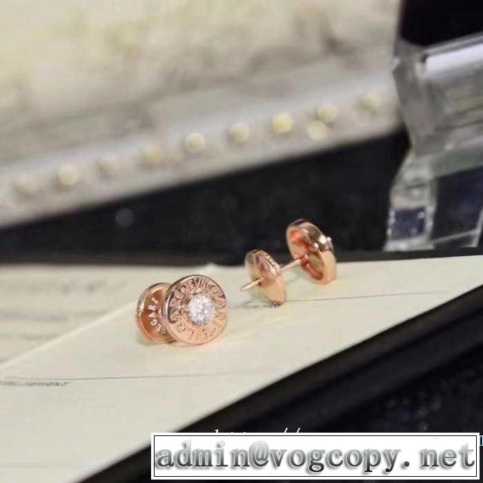 目を引く春夏トップス  2色可選  ブルガリ 春夏！大人カジュアル BVLGARI ピアス 【2019年】夏のファッション