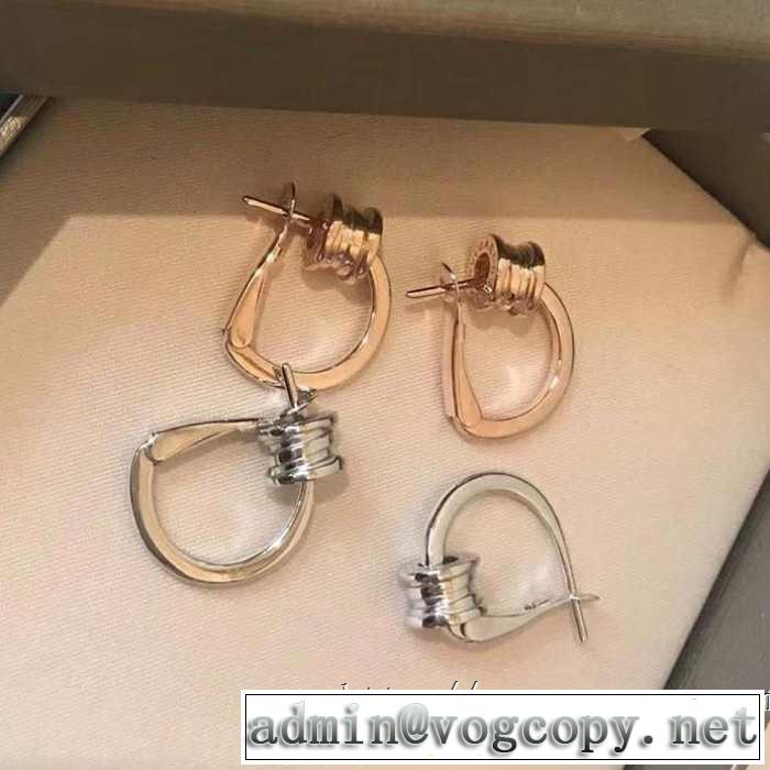 今年の夏は着こなし  ピアス  魅力的な今年らしい 2色可選 【2019春夏】最新コレクション ブルガリ BVLGARI