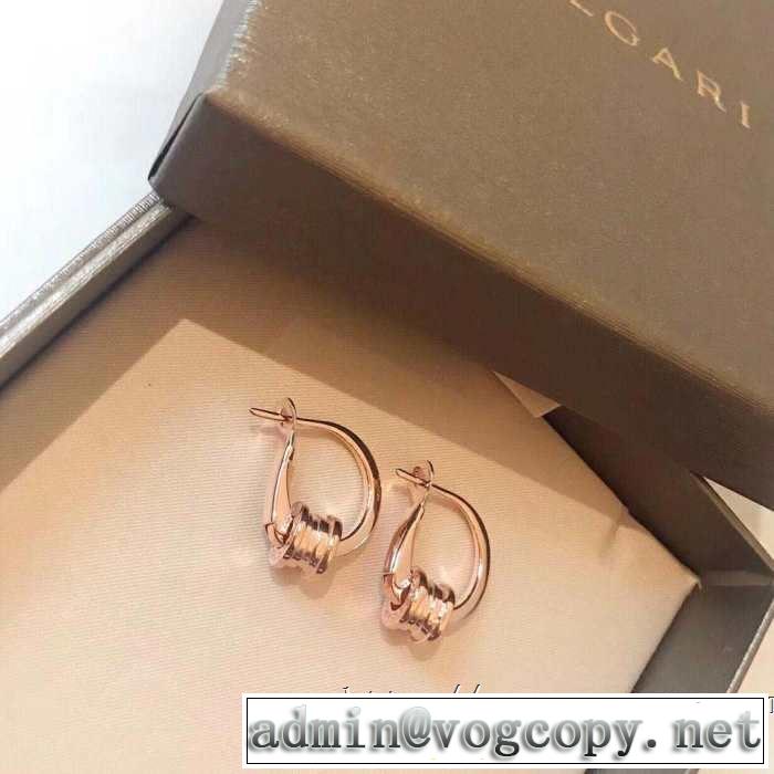 今年の夏は着こなし  ピアス  魅力的な今年らしい 2色可選 【2019春夏】最新コレクション ブルガリ BVLGARI