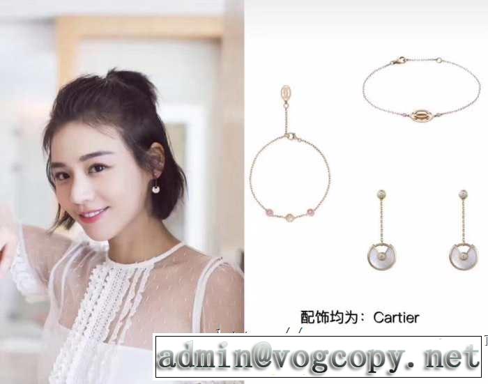 ピアス 甘過ぎず大人な印象に カルティエ CARTIER 2019春夏も引き続きトレンド  2色可選 大人っぽく着こなし