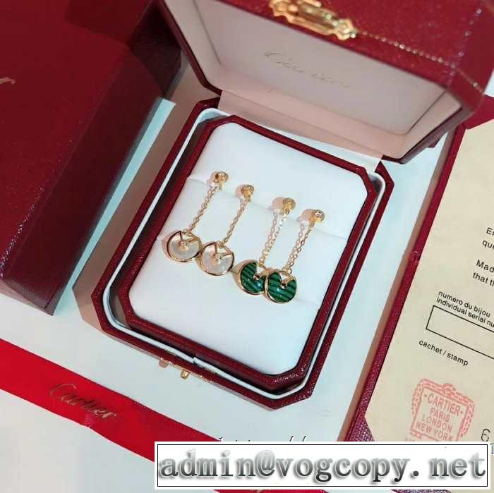 ピアス 甘過ぎず大人な印象に カルティエ CARTIER 2019春夏も引き続きトレンド  2色可選 大人っぽく着こなし