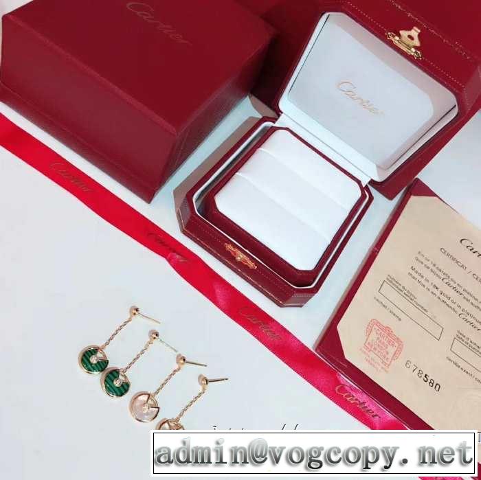 ピアス 甘過ぎず大人な印象に カルティエ CARTIER 2019春夏も引き続きトレンド  2色可選 大人っぽく着こなし