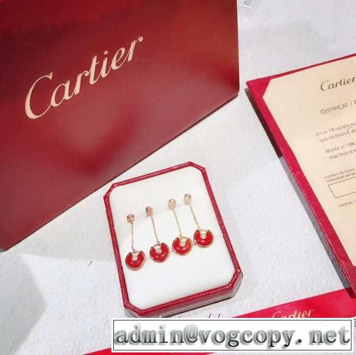 3色可選 今っぽく新作アイテム ピアス 2019春夏は人気定番 カルティエ CARTIER  大人のカジュアルスタイル