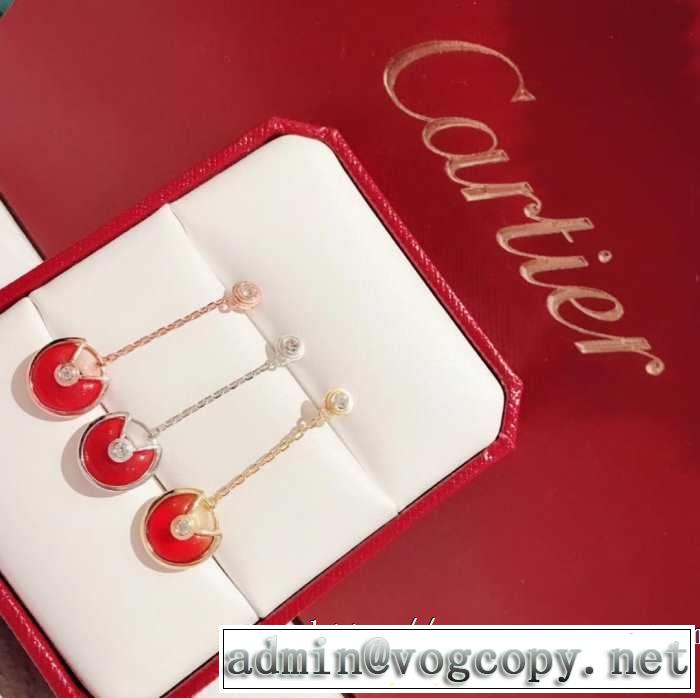 3色可選 今っぽく新作アイテム ピアス 2019春夏は人気定番 カルティエ CARTIER  大人のカジュアルスタイル