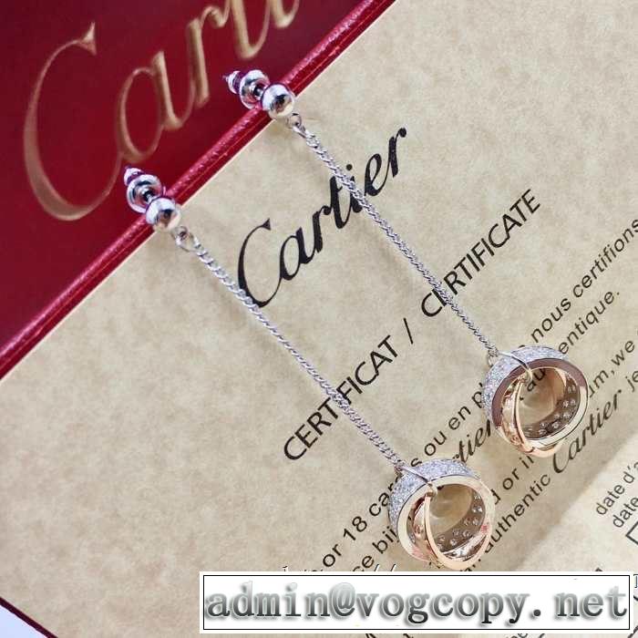 カルティエ CARTIER 優しい雰囲気スタイリッシュに ピアス 【2019年】夏のファッション 今季流行りの人気新作