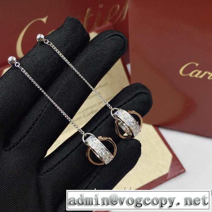 カルティエ CARTIER 優しい雰囲気スタイリッシュに ピアス 【2019年】夏のファッション 今季流行りの人気新作
