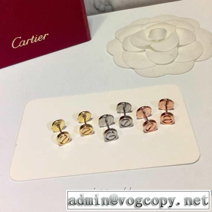 最新のトレンドブランド人気的 3色可選 ピアス 2019SSのトレンド商品 カルティエ CARTIER  人気ストリートブランド新品