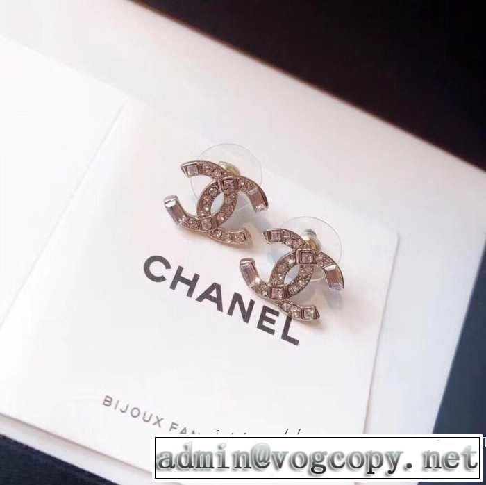 2色可選 リラックススタイルが実現 CH CH ピアス  2019年最新ファッション 