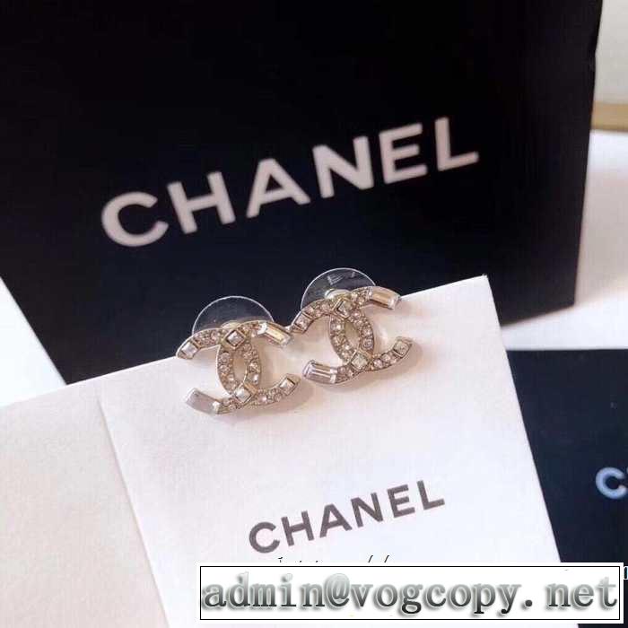 2色可選 リラックススタイルが実現 CH CH ピアス  2019年最新ファッション