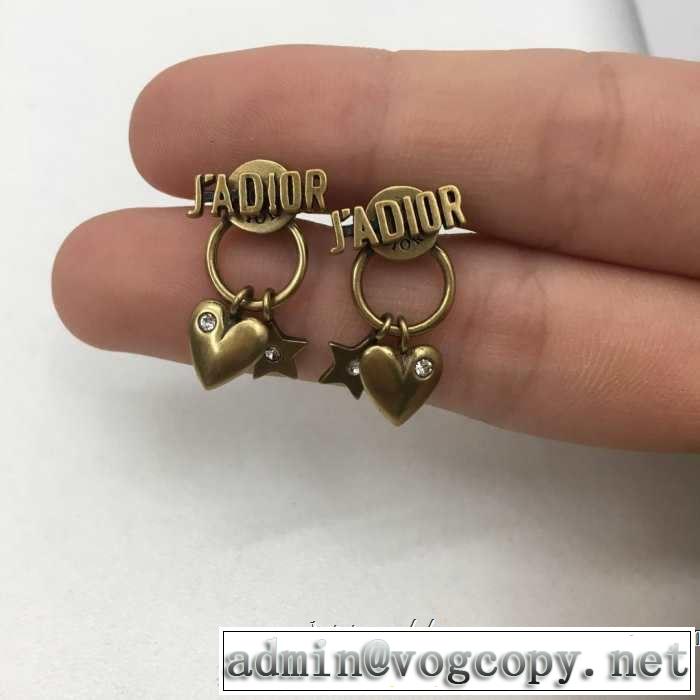 ピアス 風通しの良いフレア ディオール 甘過ぎず大人な印象に DIOR 春夏の流行り2019新品 大人の余裕が漂う