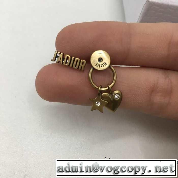ピアス 風通しの良いフレア ディオール 甘過ぎず大人な印象に DIOR 春夏の流行り2019新品 大人の余裕が漂う