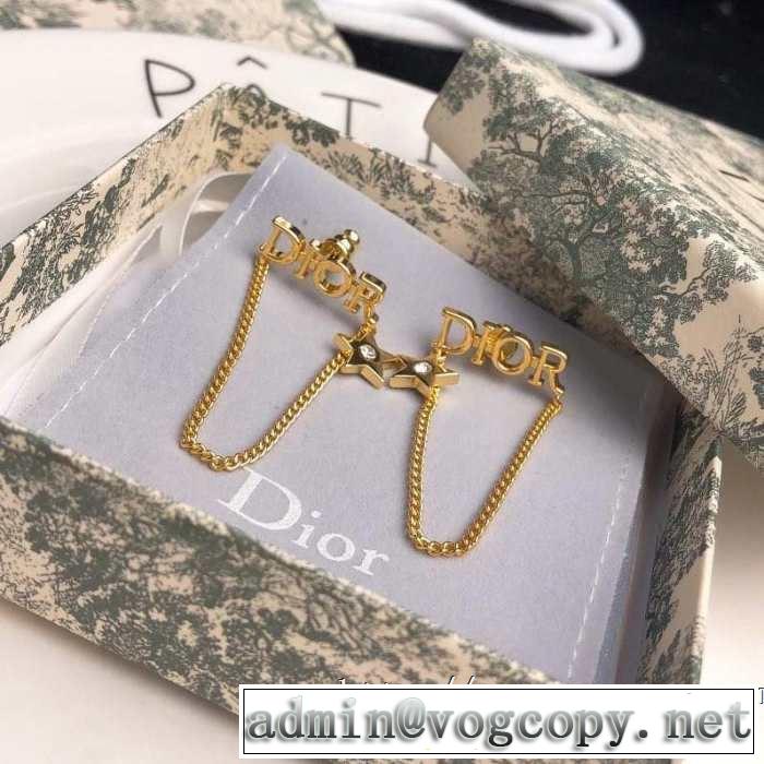 2019夏色っぽさ ディオール DIOR おしゃれデザインも大人気 夏の王道　適度な上品さ ピアス 夏らしい爽やかさ