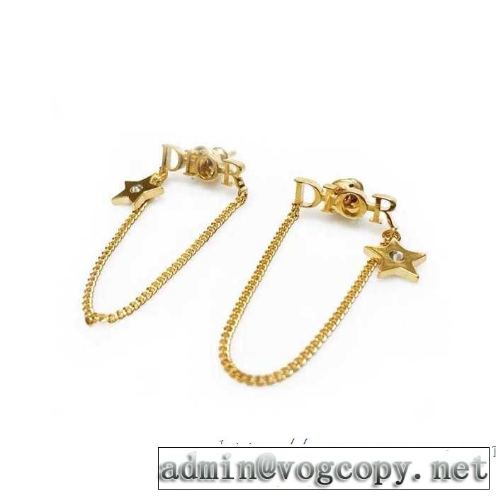 2019夏色っぽさ ディオール DIOR おしゃれデザインも大人気 夏の王道　適度な上品さ ピアス 夏らしい爽やかさ