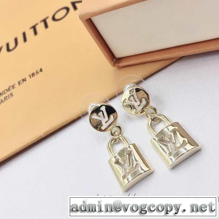 オシャレアイテム ピアス ルイ ヴィトン 2019夏色っぽさ LOUIS VUITTON おしゃれデザインも大人気