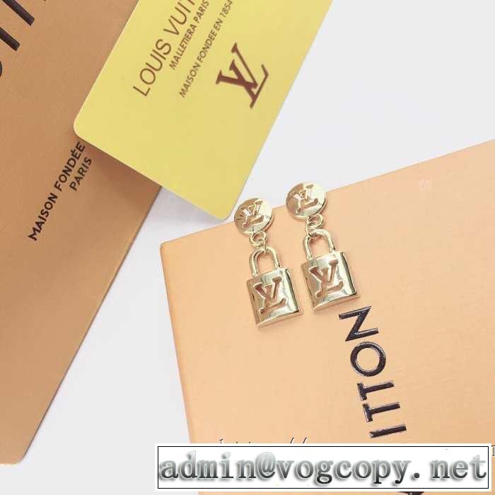 オシャレアイテム ピアス ルイ ヴィトン 2019夏色っぽさ LOUIS VUITTON おしゃれデザインも大人気