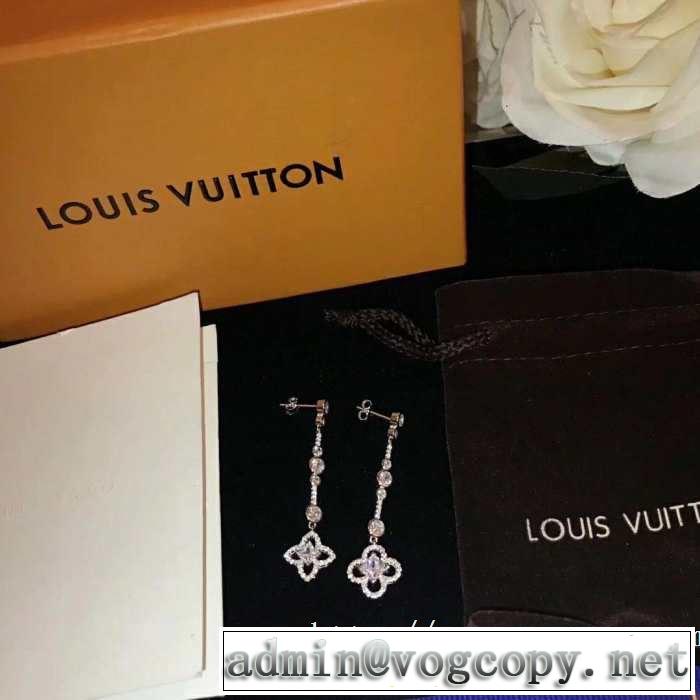 おしゃれ上級者に挑戦 ルイ ヴィトン LOUIS VUITTON 春夏らしい華やかピアス 019春夏人気トレンドアイテム