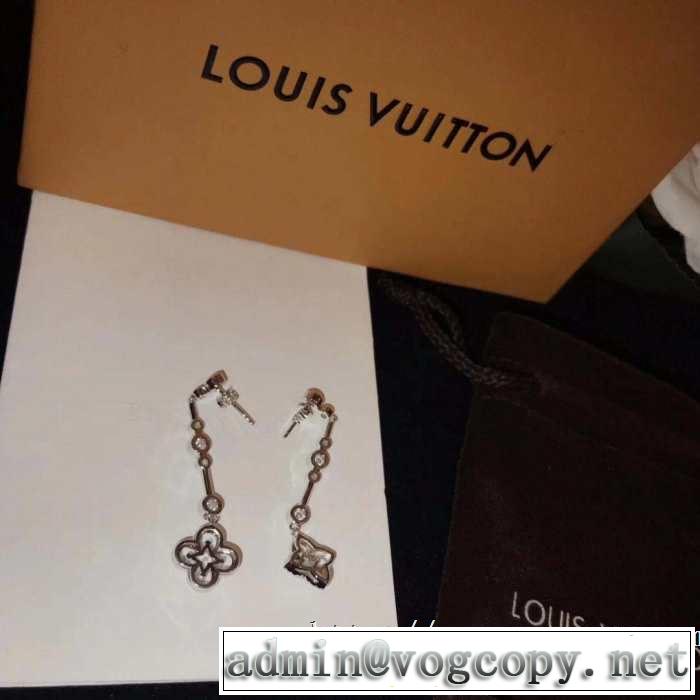 おしゃれ上級者に挑戦 ルイ ヴィトン LOUIS VUITTON 春夏らしい華やかピアス 019春夏人気トレンドアイテム