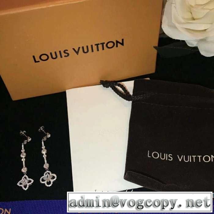 おしゃれ上級者に挑戦 ルイ ヴィトン LOUIS VUITTON 春夏らしい華やかピアス 019春夏人気トレンドアイテム