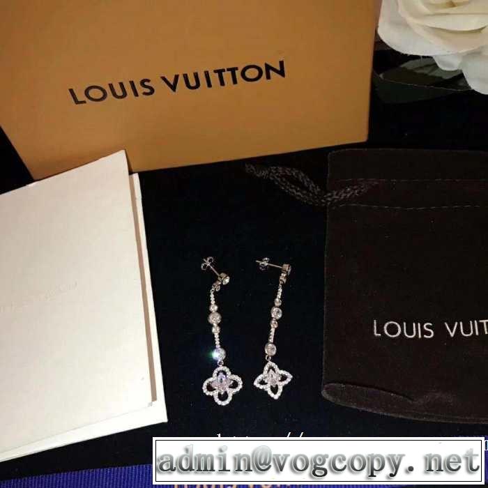 おしゃれ上級者に挑戦 ルイ ヴィトン LOUIS VUITTON 春夏らしい華やかピアス 019春夏人気トレンドアイテム