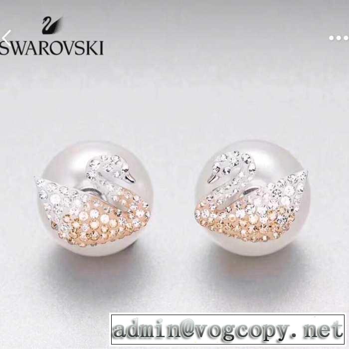 多色可選 2019春夏トレンドアイテム 人気夏ファションおすすめ スワロフスキー SWAROVSKI ピアス