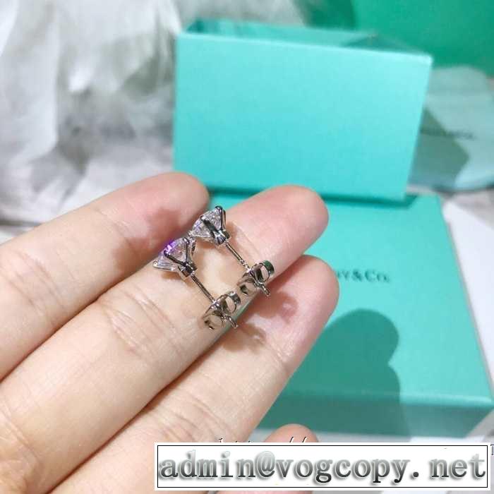 2019年最新ファッション ティファニー Tiffany&Coリッチな印象に  ピアス リラックススタイルが実現
