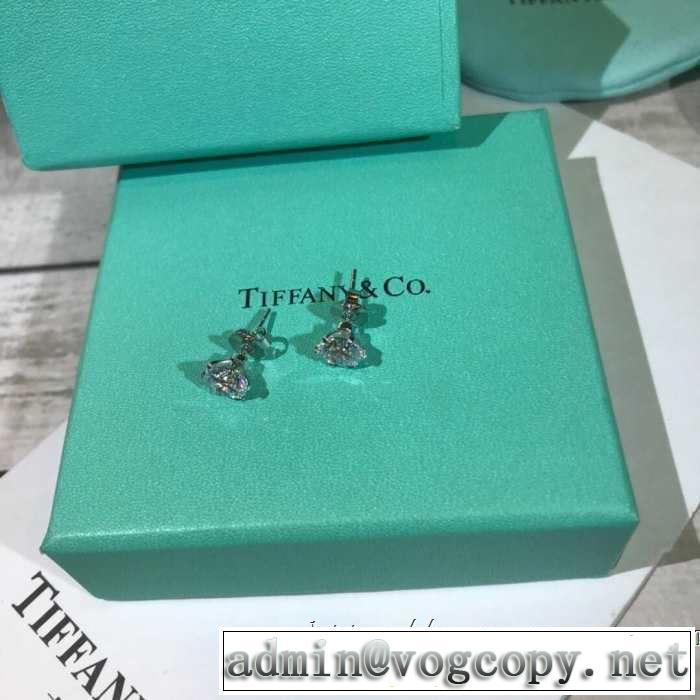 2019年最新ファッション ティファニー Tiffany&Coリッチな印象に  ピアス リラックススタイルが実現
