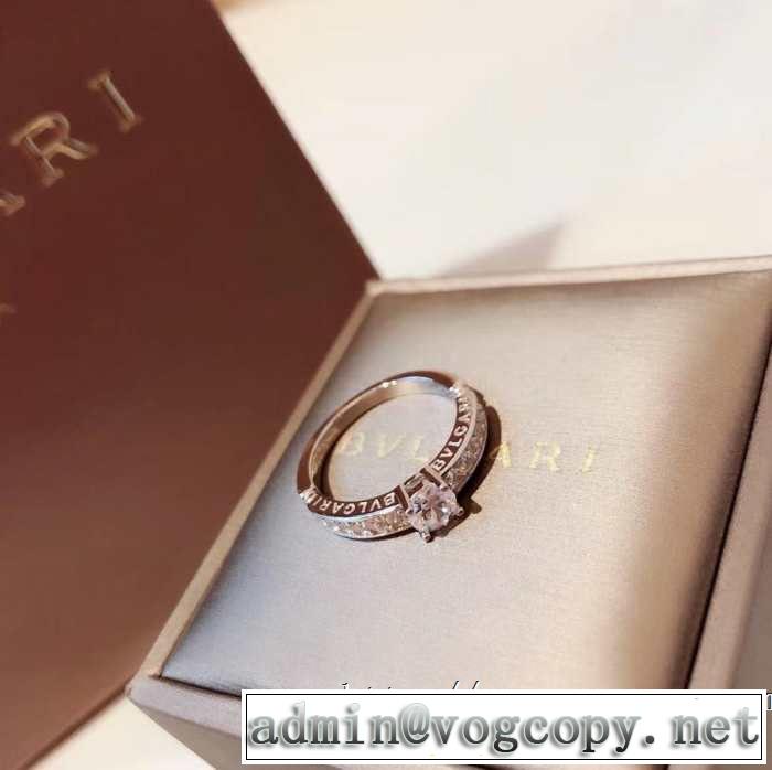ブルガリ BVLGARI 夏の王道　適度な上品さ リング/指輪 2019春夏も引き続き人気セール 夏らしい爽やかさ