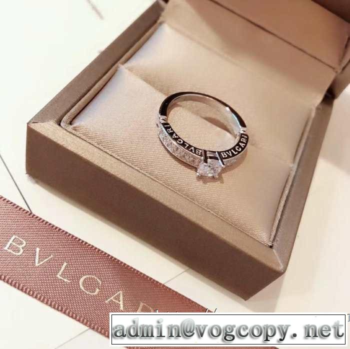 ブルガリ BVLGARI 夏の王道　適度な上品さ リング/指輪 2019春夏も引き続き人気セール 夏らしい爽やかさ