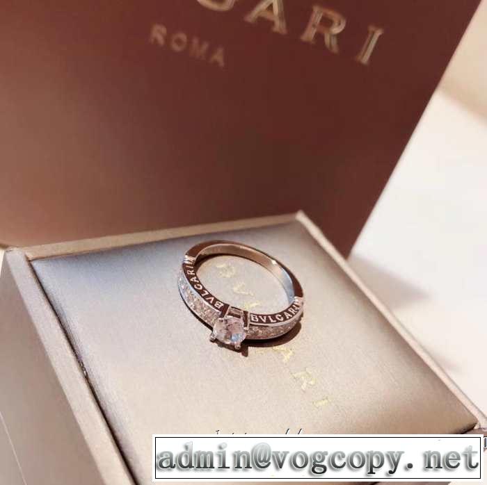 ブルガリ BVLGARI 夏の王道　適度な上品さ リング/指輪 2019春夏も引き続き人気セール 夏らしい爽やかさ