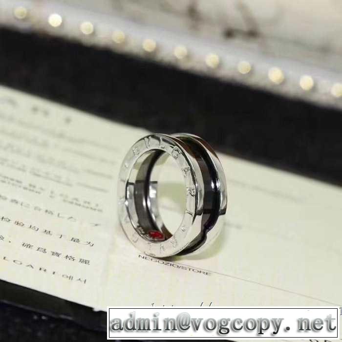 リング/指輪 きちんと感が抜群 ブルガリ BVLGARI 2019年の夏のマスト ぐっと鮮度がアップ 